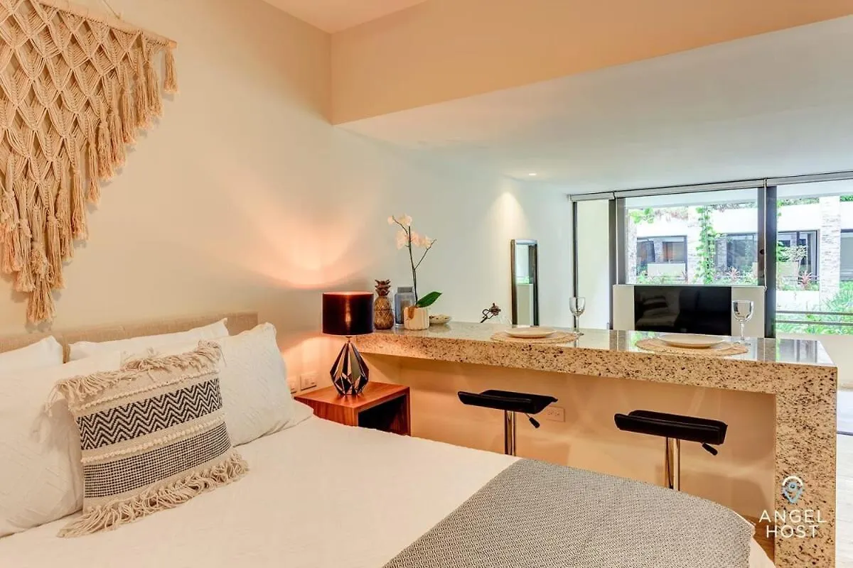 Lejlighed Chic Studio Roof Pool Gym Near 5Th & Beach Playa del Carmen